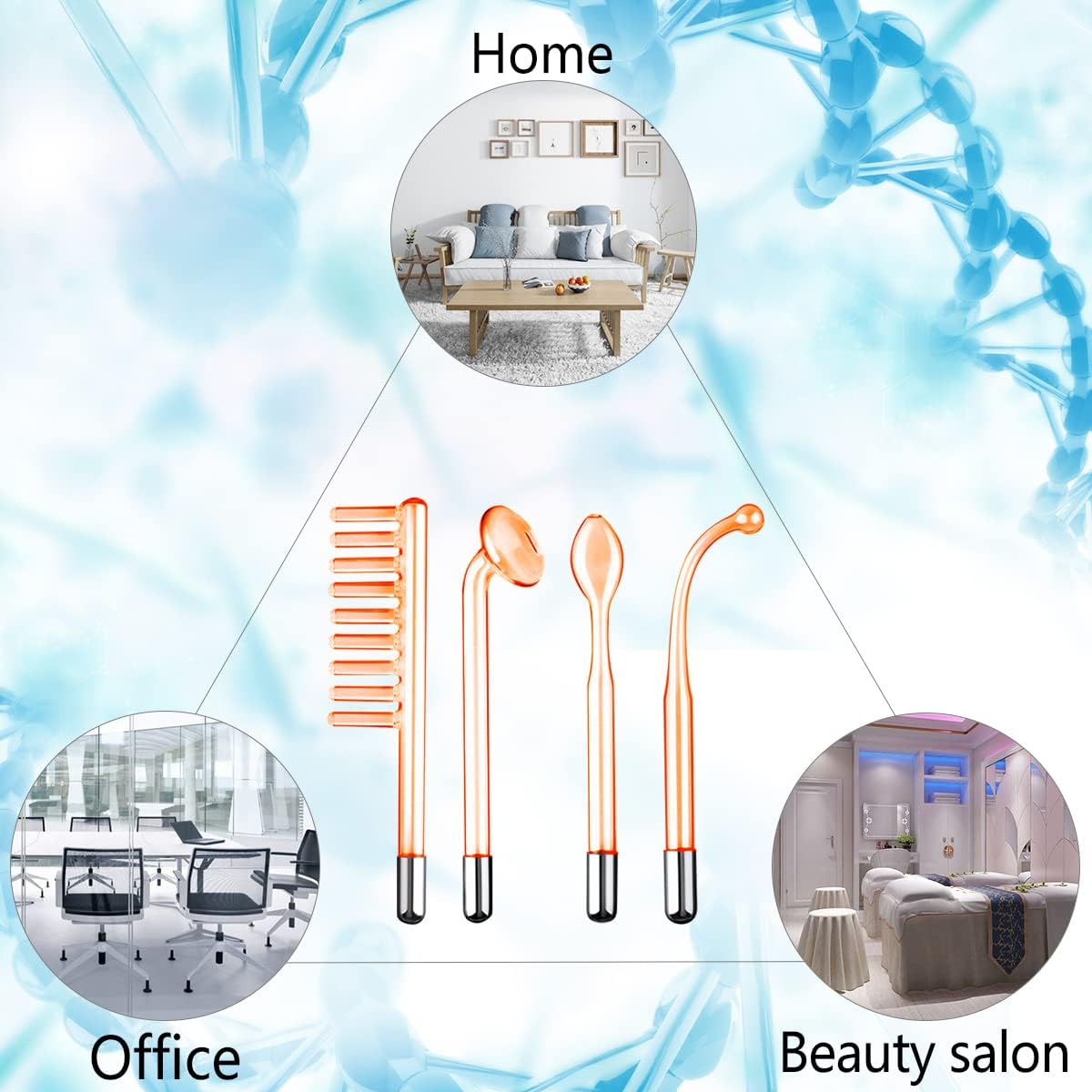 Ulmars™ High Frequency Wand - Skin Hair Therapy Machine