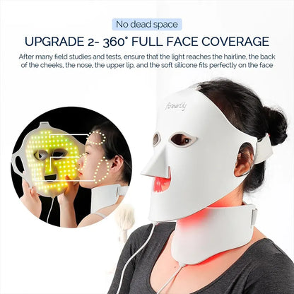 7 Colors LED Face Mask