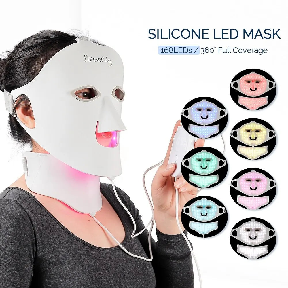 7 Colors LED Face Mask